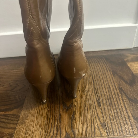 Isabel Marant Brown Leather Boots Size 40 - Picture 3 of 6